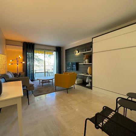 C012-Appartement Confortable Avec Piscine, Tennis Et Grand Parc 戛纳 外观 照片