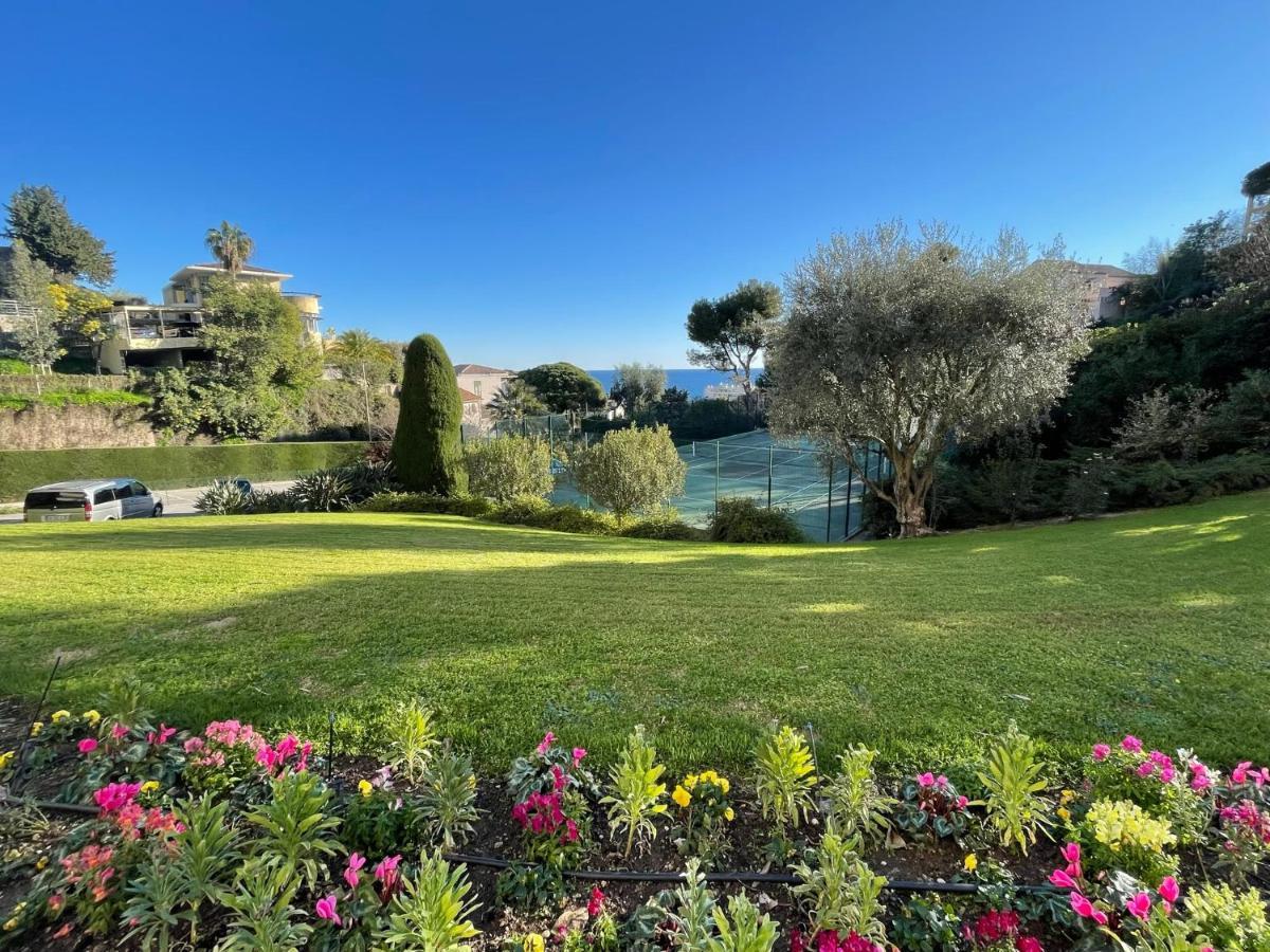 C012-Appartement Confortable Avec Piscine, Tennis Et Grand Parc 戛纳 外观 照片
