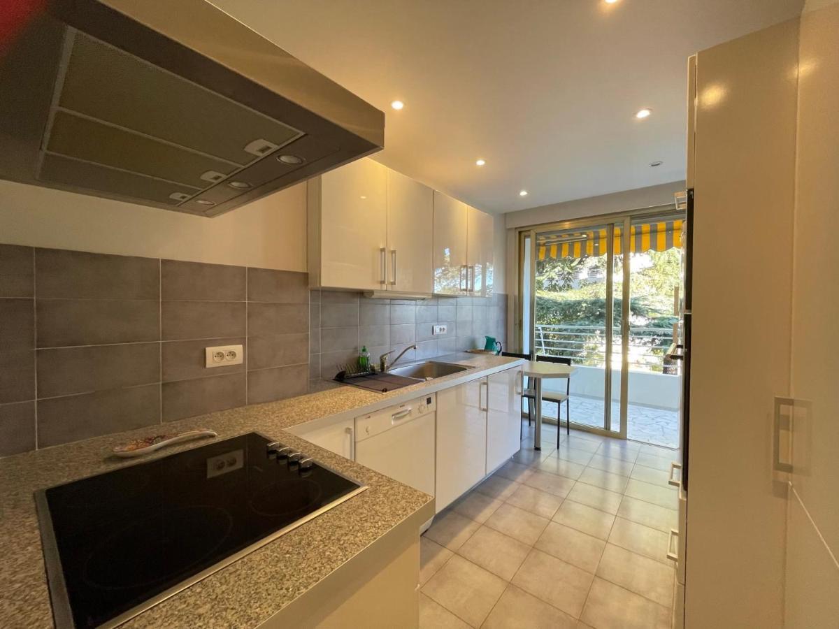 C012-Appartement Confortable Avec Piscine, Tennis Et Grand Parc 戛纳 外观 照片