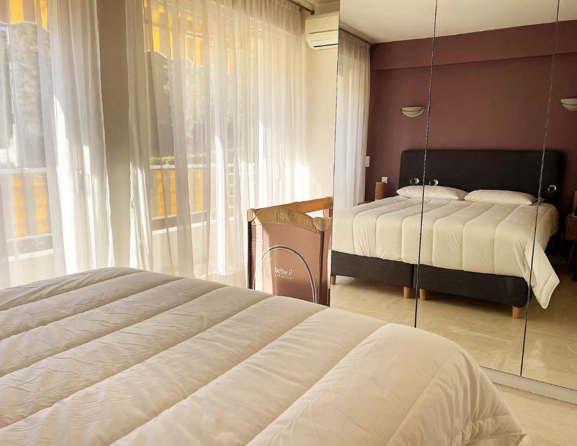 C012-Appartement Confortable Avec Piscine, Tennis Et Grand Parc 戛纳 外观 照片