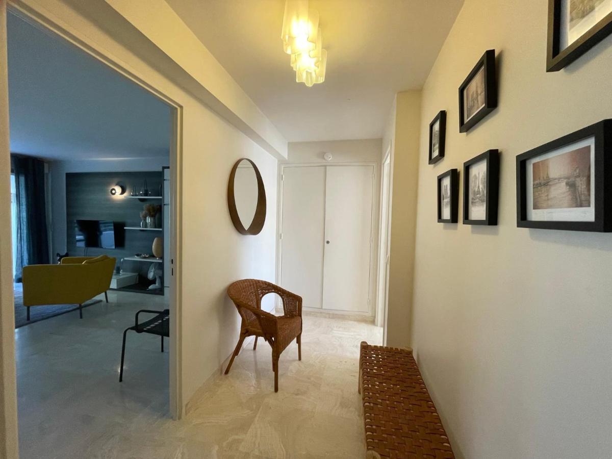 C012-Appartement Confortable Avec Piscine, Tennis Et Grand Parc 戛纳 外观 照片