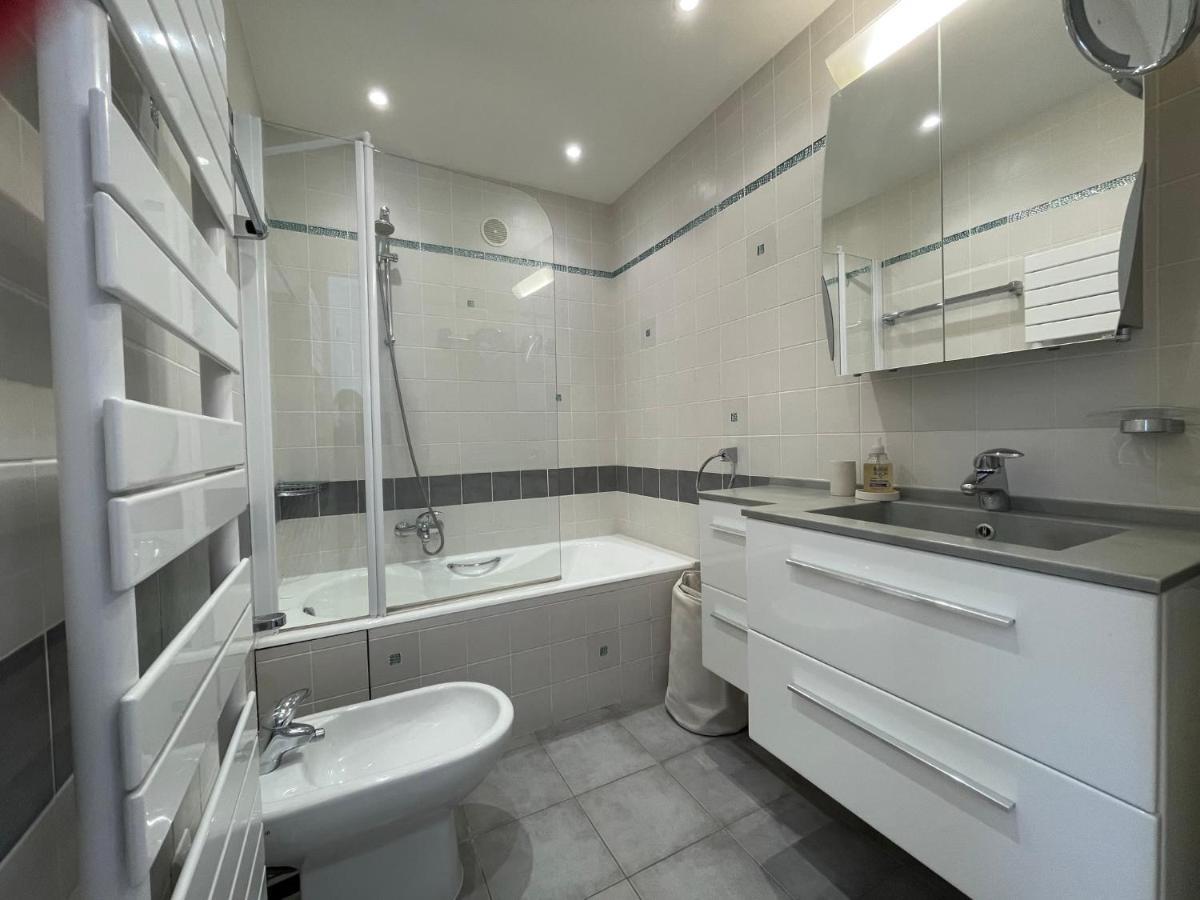 C012-Appartement Confortable Avec Piscine, Tennis Et Grand Parc 戛纳 外观 照片