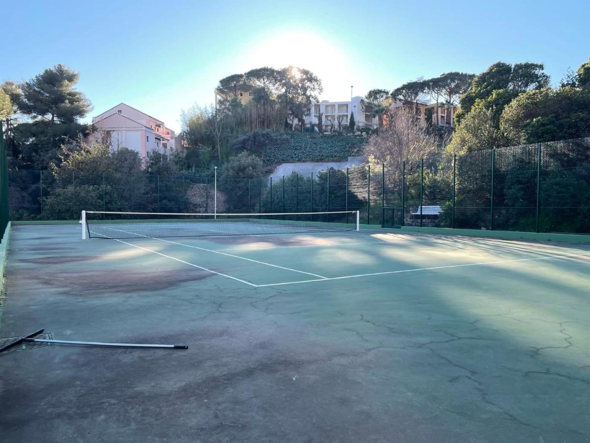 C012-Appartement Confortable Avec Piscine, Tennis Et Grand Parc 戛纳 外观 照片