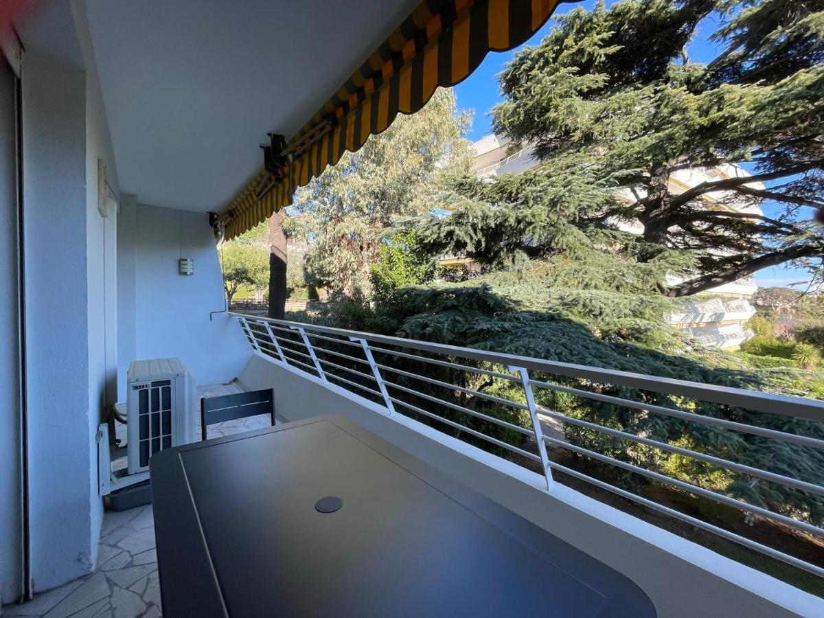 C012-Appartement Confortable Avec Piscine, Tennis Et Grand Parc 戛纳 外观 照片