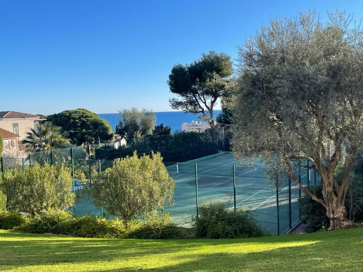C012-Appartement Confortable Avec Piscine, Tennis Et Grand Parc 戛纳 外观 照片