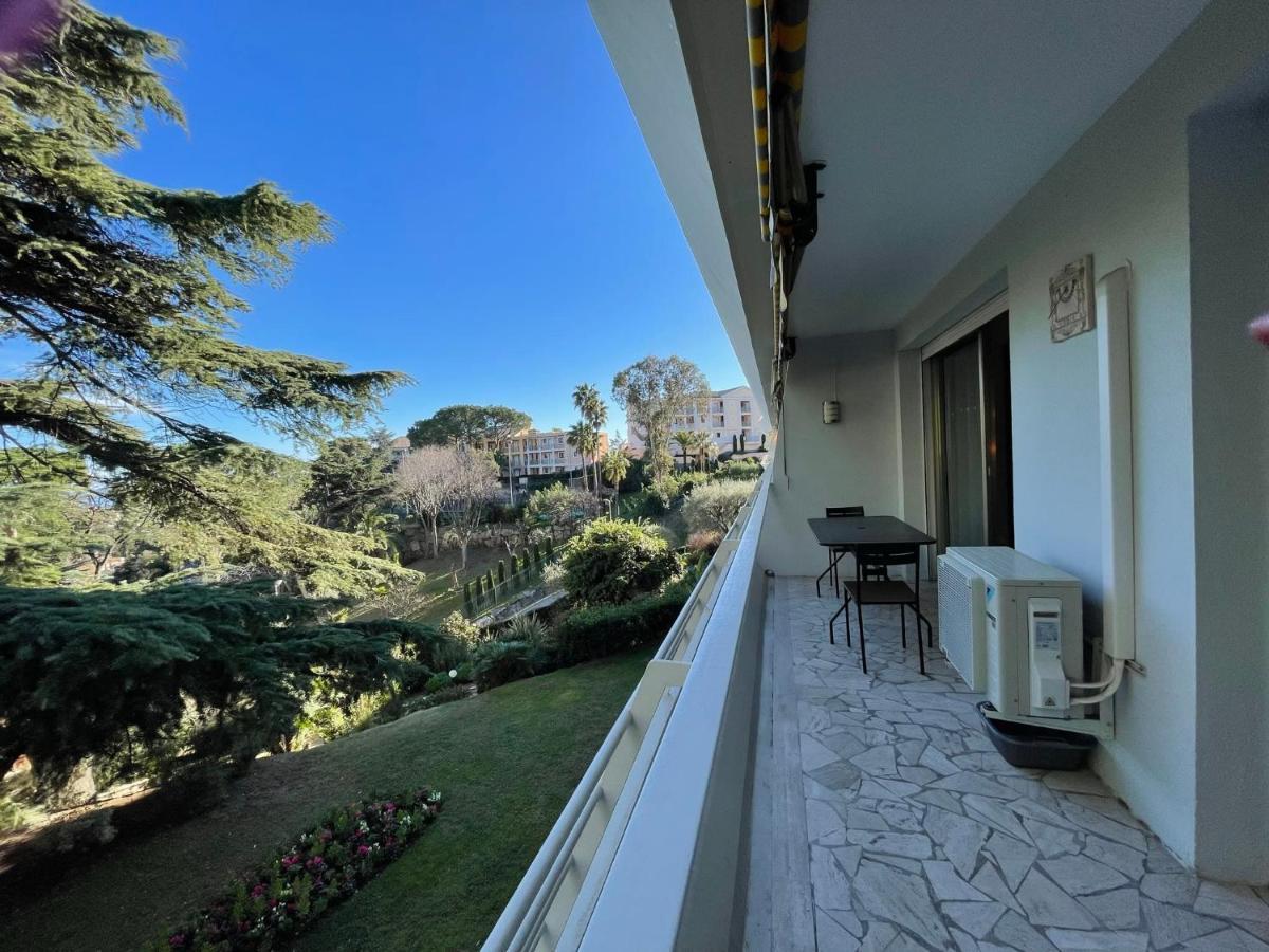 C012-Appartement Confortable Avec Piscine, Tennis Et Grand Parc 戛纳 外观 照片