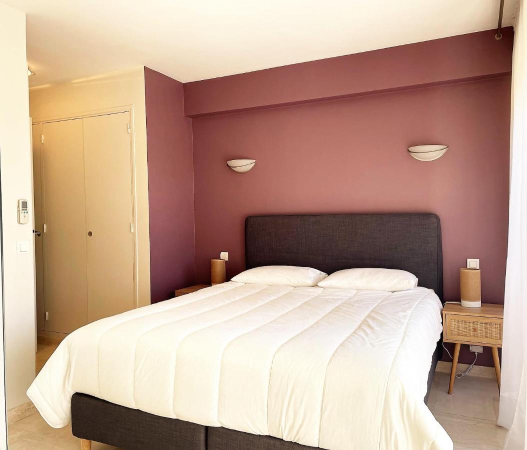 C012-Appartement Confortable Avec Piscine, Tennis Et Grand Parc 戛纳 外观 照片